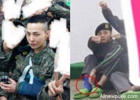 韩国国防部：权志龙当兵4个月，休了33天病假