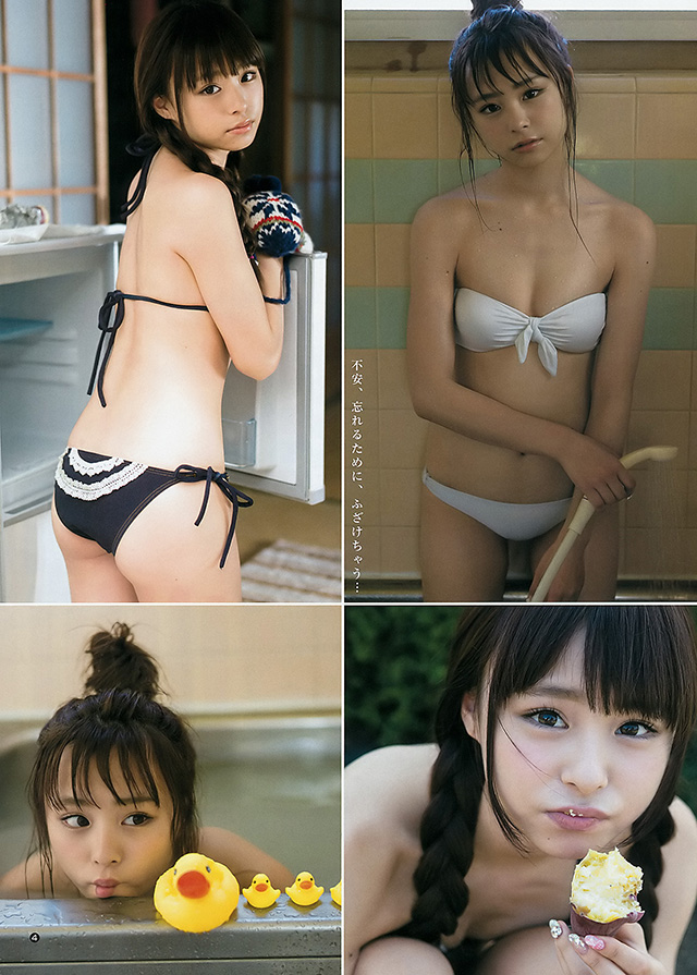 16岁偶像佐藤丽奈进军写真界 带来青春天然水着性感