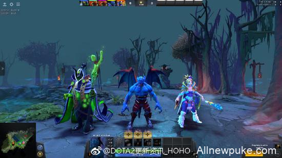 DOTA2更新：魔王威显，夜魔模型得到加大