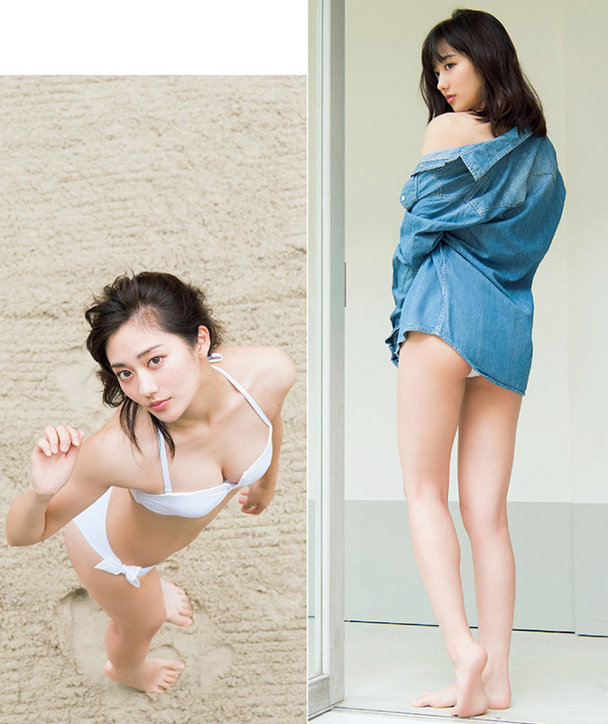 奥山和纱（奥山かずさ）泳装写真集 性感美女写真显高冷气质