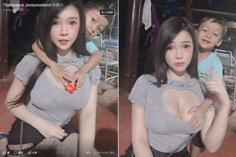 泰国模特正妹泰正点 被摸酥胸重现桃之助向娜美撒娇画面