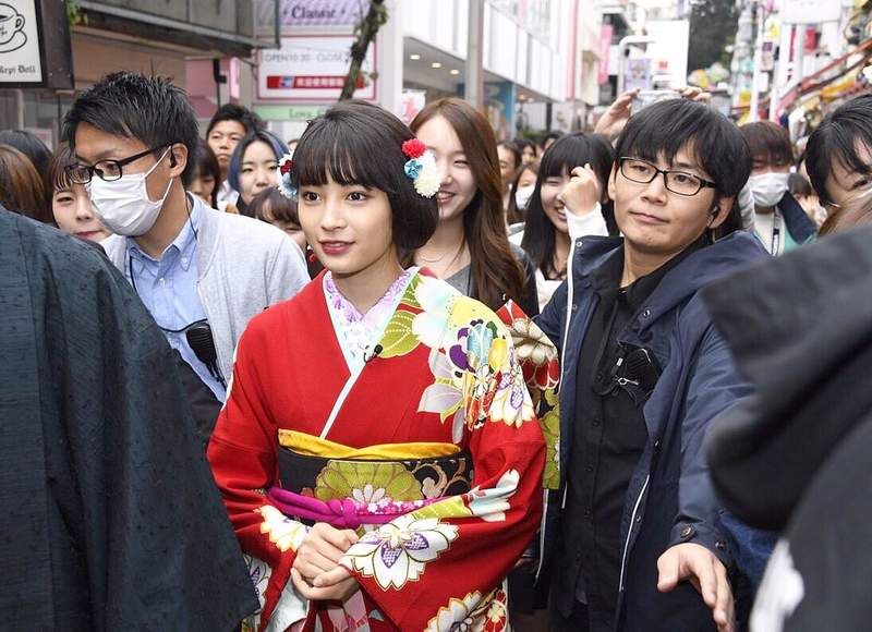 日本平成年代的传奇正妹 千年难得一见美少女桥本环奈成年了