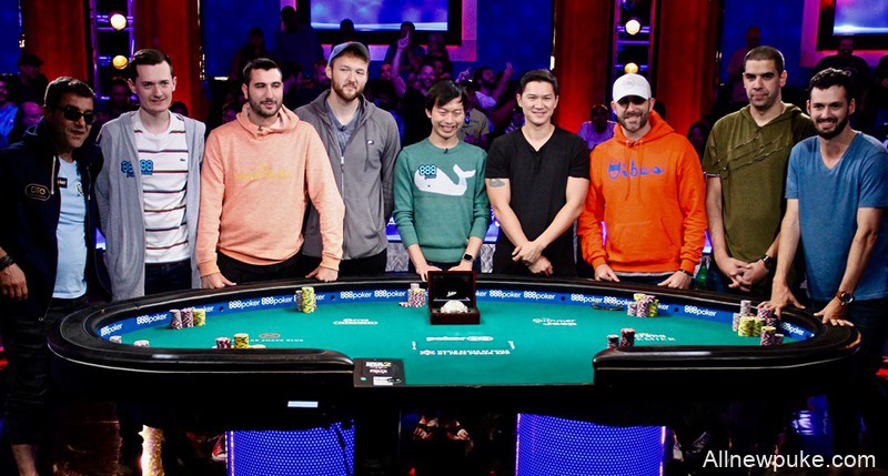 2019 WSOP主赛决赛9人组选手概况