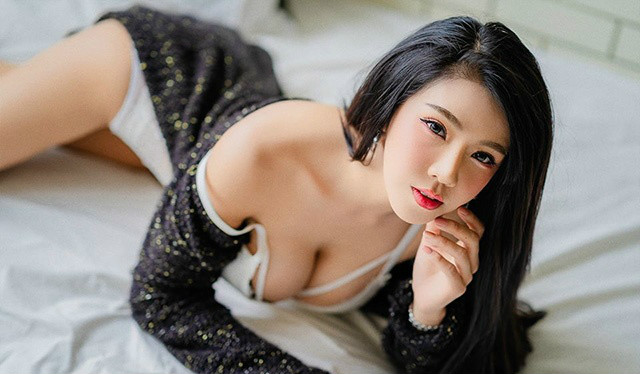 泰国美女性感情趣内衣 巨乳的诱惑令人欲罢不能