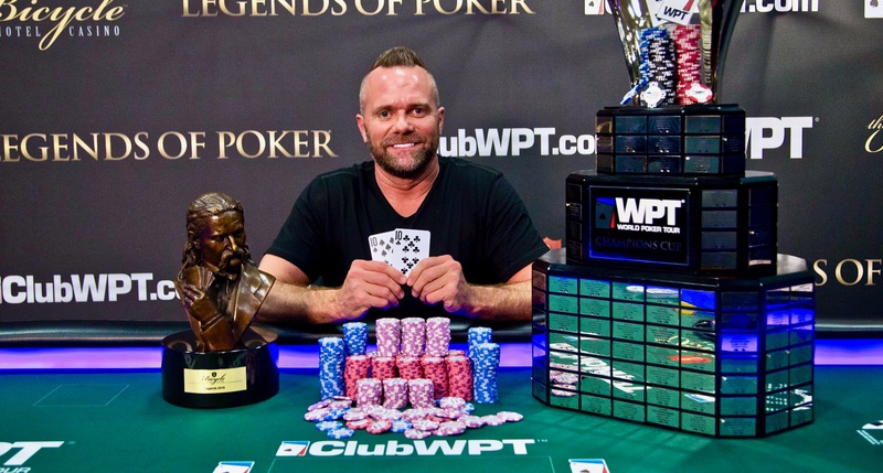 Aaron Van Blarcum斩获2019WPT扑克传奇人物主赛冠军，入账$474,390