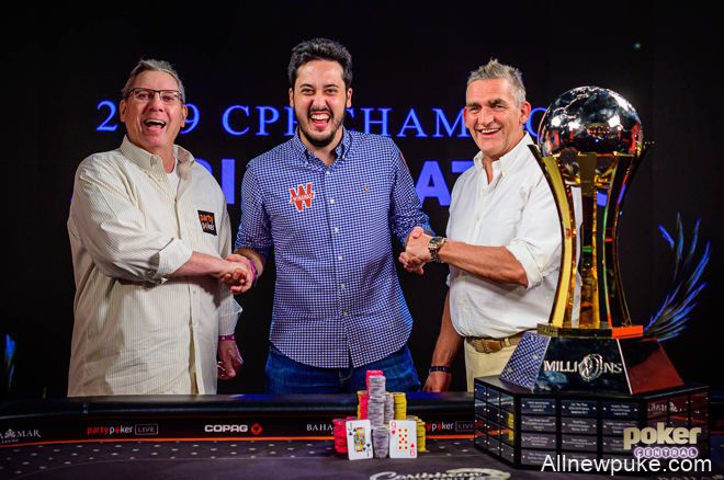 Adrian ｍａｔｅos斩获partypoker百万世界系列赛巴哈马站主赛冠军