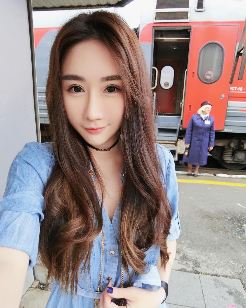 大马正妹JoanNe Ho 肌肤雪白宛如梦幻美少女