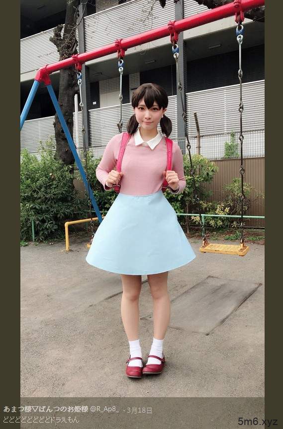 哆啦A梦真人版静香 あまつ様cosplay静香诠释可爱