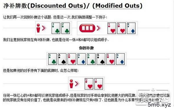 德州扑克玩家必看数理知识：补牌数(outs)和成败比(odds)