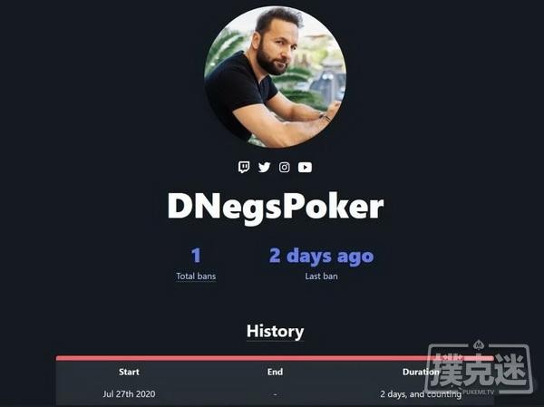 【蜗牛扑克】禁令1个月后，Daniel Negreanu返回TwitchTV
