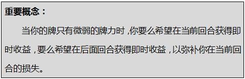 德州扑克后期收益 & 亚对策数学