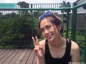 【蜗牛扑克】新加坡正妹Jamie Lau 甜美迷人微笑超疗愈