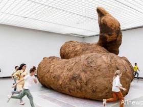 【蜗牛扑克】现代艺术巨型便便 大便雕塑模型挑战艺术评价