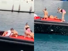【蜗牛扑克】出事啦！ 6女2男不甩防疫禁令開遊艇趴　甲板上裸身嗨玩「人與人的連結」