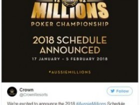 2018澳洲百万赛事之AU$250K挑战赛将取消