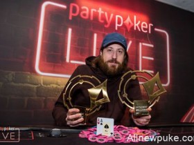 【蜗牛扑克】O'Dwyer再次取得partypoker LIVE百万赛事英国站豪客赛冠军！