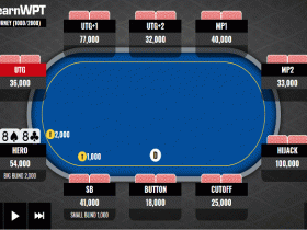 【蜗牛扑克】​牌局分析：88，翻前遇到前位加注，如何行动？