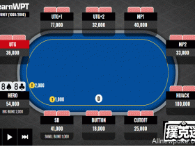 【蜗牛扑克】牌局分析：88，翻前遇到枪口玩家加注，如何行动？