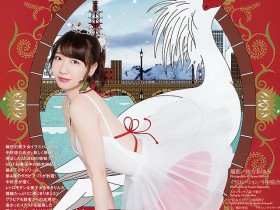 【蜗牛扑克】AKB48柏木由纪和插画家进行写真插画奇跡合作
