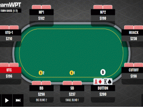 【蜗牛扑克】​牌局分析：AK，翻牌圈拿到顶对，转牌圈如何行动？