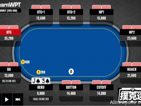 【蜗牛扑克】牌局分析：转牌圈拿到强听牌，check还是下注？