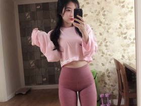 【蜗牛扑克】韩国瘦身裤代言正妹 穿瘦身裤性感S曲线超迷人
