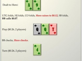 【蜗牛扑克】​六人桌常规局典型牌例100手－11