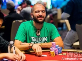 【蜗牛扑克】AK翻前4bet,被暗三条淘汰出局