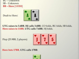 【蜗牛扑克】AA在天同花面应该怎么玩?