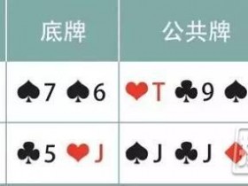 【蜗牛扑克】德州扑克摊牌牌型:优先行动是过牌