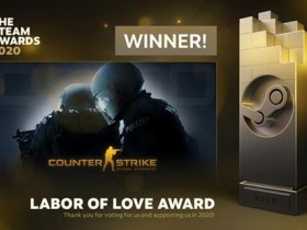 【蜗牛电竞】Steam年度游戏公布 CSGO荣获爱的付出奖项