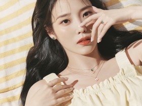 【EV扑克】韩国女艺人IU代言珠宝品牌拍最新宣传照