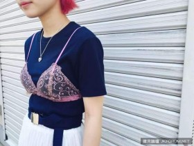 【蜗牛扑克】《胸罩外穿》櫻花妹最新時尚是把情趣內衣穿上街