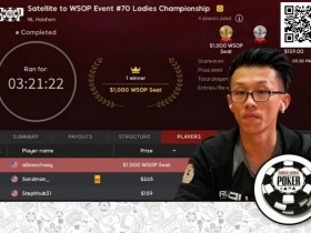 【EV扑克】扑克圈炸锅!男牌手赢得WSOP女士赛冠军引发众怒