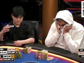 【EV扑克】赔率7:1,竟在6位数底池被空气牌逼得弃掉坚果同花!