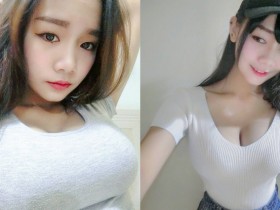 【蜗牛扑克】渾圓乳球妹把螢幕塞滿滿!「巨乳纖腰」的倒三角形身材實在有夠猛!
