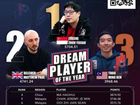 【EV扑克】PD18吉隆坡站 | 巅峰对决倒计时,DPOY年度积分榜上演世纪围剿,黑龙将奖落谁家?