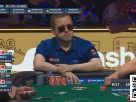 【EV扑克】价值700万刀的决策!FT 5人桌记分牌第二面对第一的4bet,AK是弃还是推?