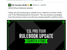 【蜗牛电竞】ESL:IEM成都站参赛队伍无一退赛【EV扑克小游戏官网】