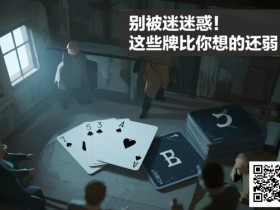 【EV扑克】别被迷惑!这些牌比你想的还弱