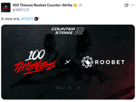 【蜗牛电竞】官宣:100 Thieves第三次进军CS,阵容尚未公开【EV扑克小游戏官网】