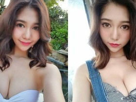 【蜗牛扑克】南半球天后萬千千「墾丁放風渾圓巨乳」,超兇車頭燈要佔滿畫面了!