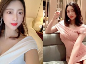 【蜗牛扑克】氣質正妹Vesper酒後超挑逗,沙發誘惑太逼人犯罪…