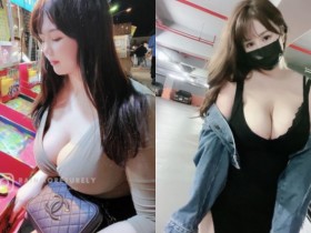【蜗牛扑克】巨乳咖啡店店長「張維亞」挺大鋼砲打小鋼珠 這攻擊力有點太強…