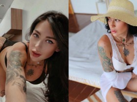 【蜗牛扑克】裸身女體盛!刺青辣模誘惑胴體當盤 「纖腰翹臀」讓人看了胃口大開