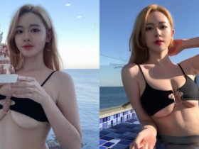 【蜗牛扑克】這個生日祝福太有誠意!韓國「巨乳小姐姐」露南半球火辣慶生