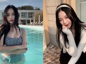 【蜗牛扑克】美乳設計師「泳池展現驚人實力」,「性感站姿」讓人狂噴鼻血!