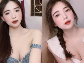 【蜗牛扑克】性感尤物「Phạm Trang」衣服不穿好,「白皙酥胸」快掉出來了!