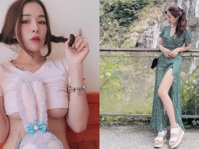 【蜗牛扑克】太有誠意!「Anna 陳安安」深夜投放雪乳,衣服太小件「南半球」全跑出來啦!