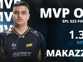 【蜗牛电竞】职业生涯的大跨越!makazze荣膺EPL S23 MVP【EV扑克小游戏官网】